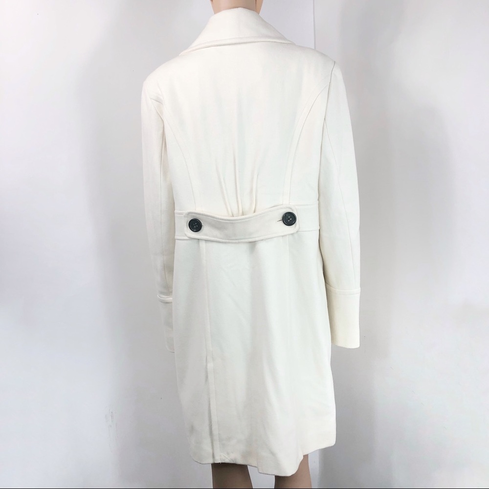 Guess double breasted cream coat XL - Picture 4 of 8